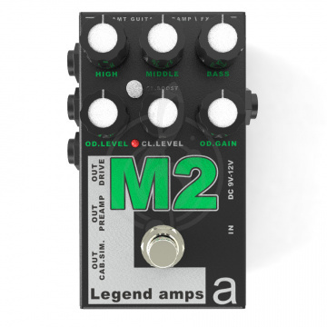 Изображение AMT M2 Legend amps 2 Guitar preamp - гитарный предусилитель (Marshall JCM800)