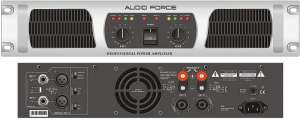 Изображение Audio Force MA-400 Усилитель мощности 2х400 Вт/8 Oм, 2х700 Вт/4 Oм