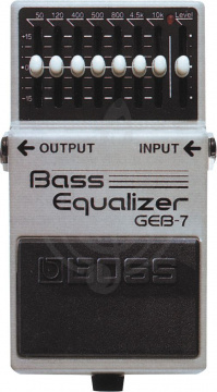 Изображение Boss GEB-7 - Графический басовый 7-ми полосный эквалайзер
