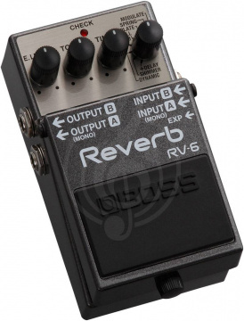 Изображение Boss RV-6 Reverb - гитарная педаль реверберации