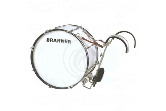 Изображение BRAHNER MBD-2211H/WH Бас-барабан (маршевый) 22"x11"