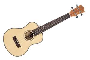 Изображение Cascha HH-2154L Spruce Series - Укулеле тенор леворукий, с чехлом, цвет натуральный