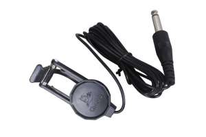 Изображение Cherub WCP-60V Пьезодатчик (звукосниматель) на прищепке скрипичный, длина шнура 1 метр, разъем 6,35 