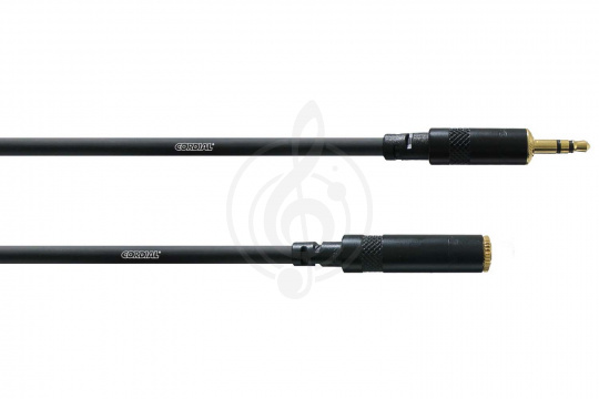 Изображение Cordial CFS 5 WY инструментальный кабель мини-джек стерео 3,5 мм male/мини-джек стерео 3,5 мм female