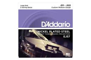 Изображение D'Addario EJ57 - Набор струн 5 шт для банджо