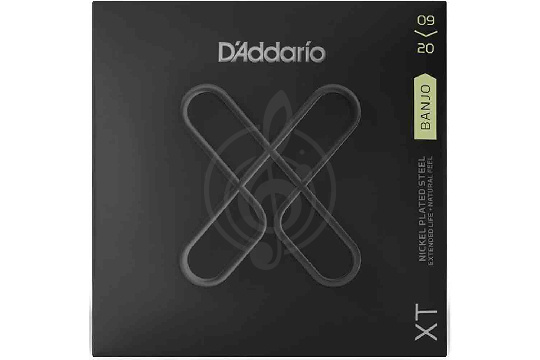 Изображение D'Addario XTJ0920 XT - Струны для 5-струнного банджо