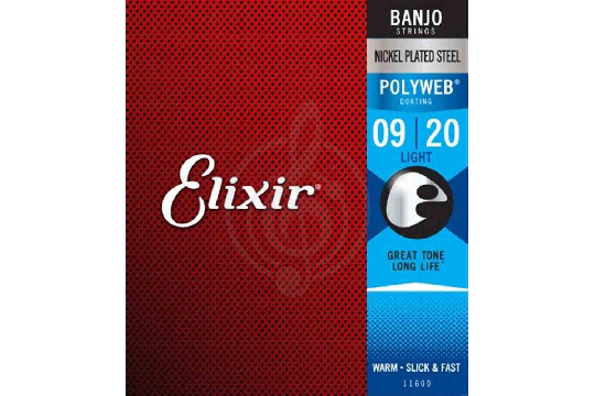 Изображение Elixir 11600 POLYWEB - Струны для банджо
