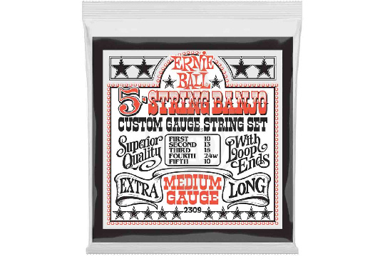 Изображение ERNIE BALL 2309 - Струны для 5-стр.банджо