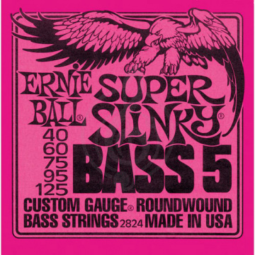 Изображение Ernie Ball 2824 струны для 5-струнной бас гитары