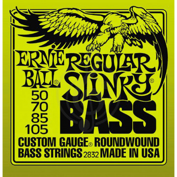 Изображение Ernie Ball 2832 струны для бас гитары Regular  (50-70-85-105)