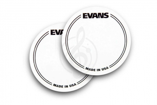 Изображение Evans EQPC1 EQ - Наклейка на рабочий пластик бас-барабана, прозрачная