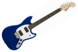 Изображение FENDER SQUIER BULLET MUSTANG HH Imperial Blue - Электрогитара