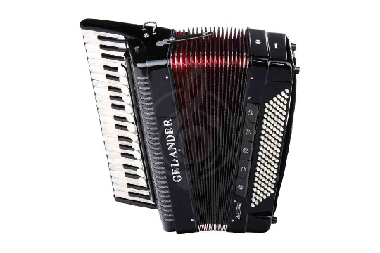 Изображение Gelander GH2012HA-BLACK - Аккордеон 41/120/13+6+1, черный