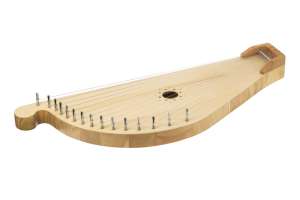 Изображение Гусельник GU-10.03.12100 - Гусли Ладья 15 струн, светлые, с утицами