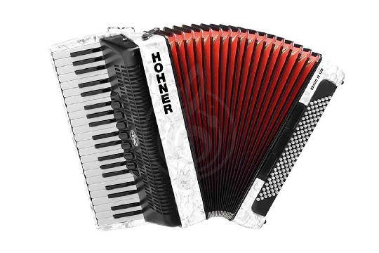 Изображение Hohner A1681 BRAVO III 120 Аккордеон, белый