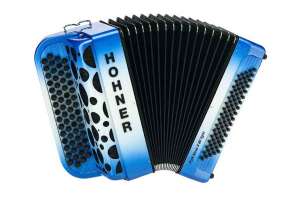Изображение Hohner A7004 NOVA II 80 FUN - Аккордеон Кнопочный, синий