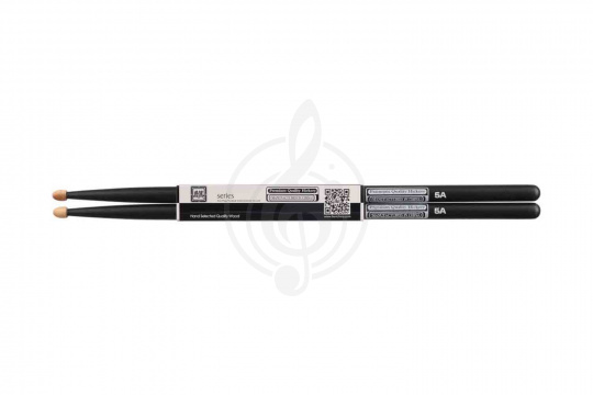 Изображение HUN 10103006 Colored Series QI 5A BLACK - Барабанные палочки