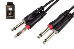 Изображение KUPFERN KFAC24 10M - Шнур аудио 2хJack 1/4 - 2хJack 1/4