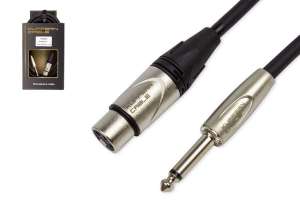 Изображение KUPFERN KFMC08 6M - Шнур микрофонный XLR мама -  Jack 1/4 mono папа