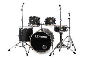 Изображение LDrums 5001013 - Барабанная установка, черная
