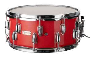 Изображение LDrums LD6408SN - Малый барабан, красный, 14"х6,5"