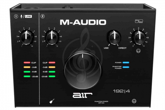 Изображение M-Audio AIR 192 4 USB - аудиоинтерфейс