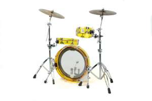 Изображение Мастерская Бехтеревых UBAj-2203/3 - Барабанная установка компактная, акрил, желтая