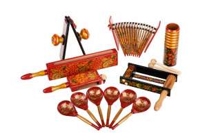 Изображение Мастерская Сереброва MS-K1-KT-02 - Набор шумовых инструментов