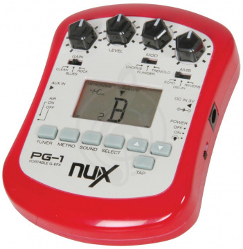 Изображение Nux PG-2 - Портативный гитарный процессор