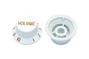 Изображение Paxphil KPV15WH - Ручка потенциометра, Volume, белая