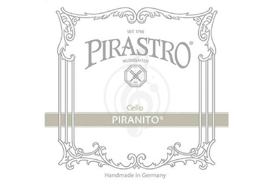 Изображение Pirastro Piranito 635060 - Комплект струн для виолончели 1/4 — 1/8, сталь