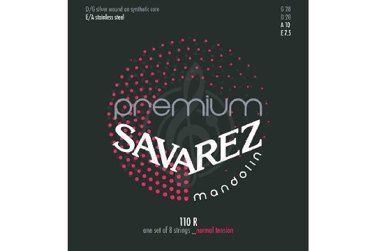 Изображение Savarez 110R Premium - Комплект струн для мандолины