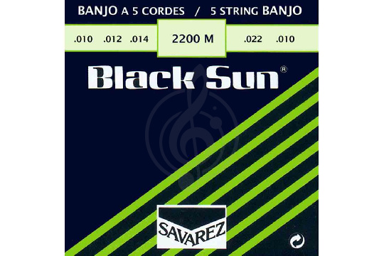 Изображение Savarez 2200M Black Sun - Струны для банджо