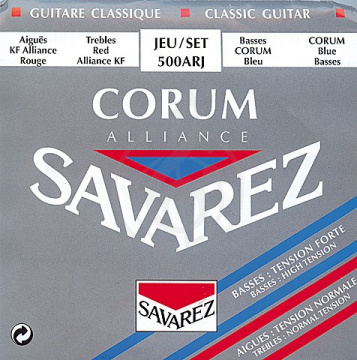 Изображение SAVAREZ 500 ARJ ALLIANCE CORUM Струны для классических гитар (24-27-33-29-34-44)