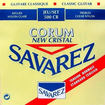Изображение SAVAREZ 500 CR NEW CRISTAL CORUM Струны для классических гитар (29-33-41-27-34-43)