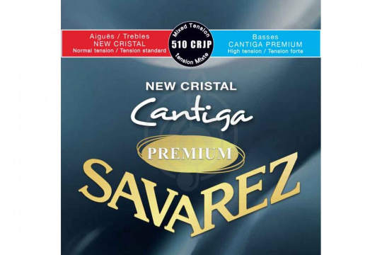 Изображение Savarez 510CRJP New Cristal Cantiga Premium - Струны для классической гитары
