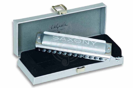 Изображение Seydel Sohne 52480C Saxony Solo - Губная гармошка хроматическая