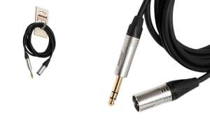 Изображение SHNOOR MC226-XMJS-3m - Кабель микрофонный, XLRM-6.35мм
