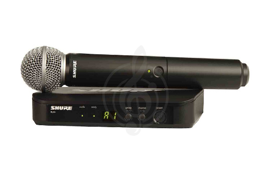 Изображение SHURE BLX24CN/SM58 M17 - радиосистема вокальная