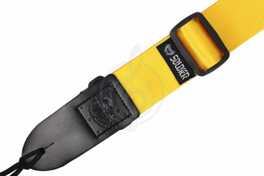 Изображение Soldier STP-1150 5 - Ремень для гитары текстиль, желтый