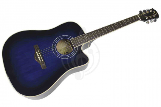 Изображение SOLISTA SG-D1 EQ Blue - Электроакустическая гитара