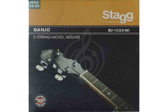 Изображение STAGG BJ-1023-NI - Комплект струн для банджо