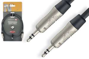Изображение STAGG NAC2MPSR - аудио шнур мини стерео jack- мини стерео jack, 2метра