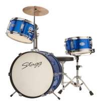 Изображение STAGG TIM JR 3/16 BL - Детская акустическая барабанная установка