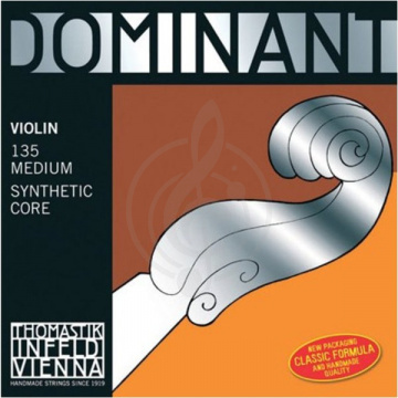 Изображение Thomastik 135 Dominant Комплект струн для скрипки размером 4/4, среднее натяжение