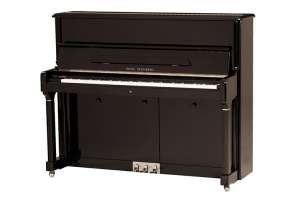 Изображение W.Steinberg 190049-1CK Performance P125E Пианино акустическое, черное, фурнитура хром
